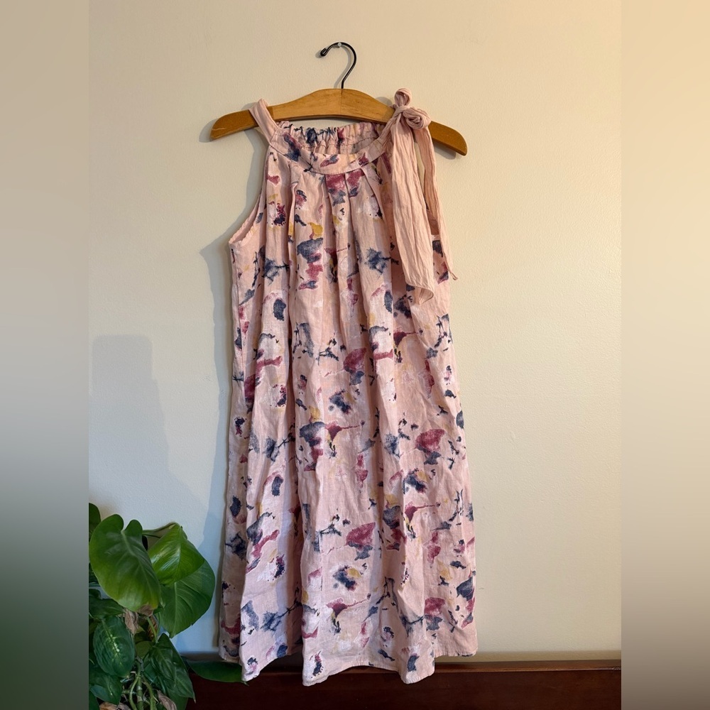 Bellambra Blush Linen Mini Dress - Picture 3 of 13